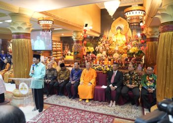 Menag Nasaruddin Umar: Waisak Momentum Menanamkan Kebajikan dan Wujudkan Perdamaian Dunia