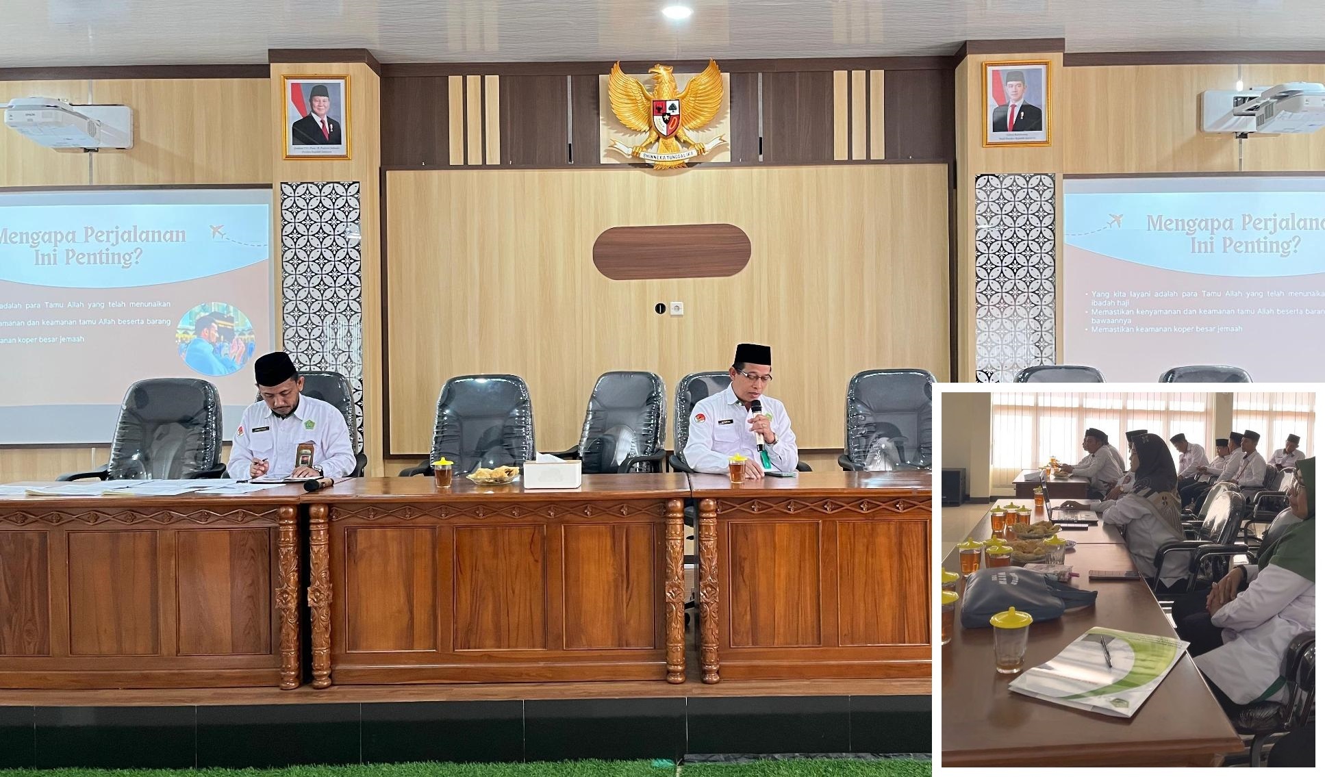 Kemenag Selenggarakan Rakor Pemulangan Jemaah Haji