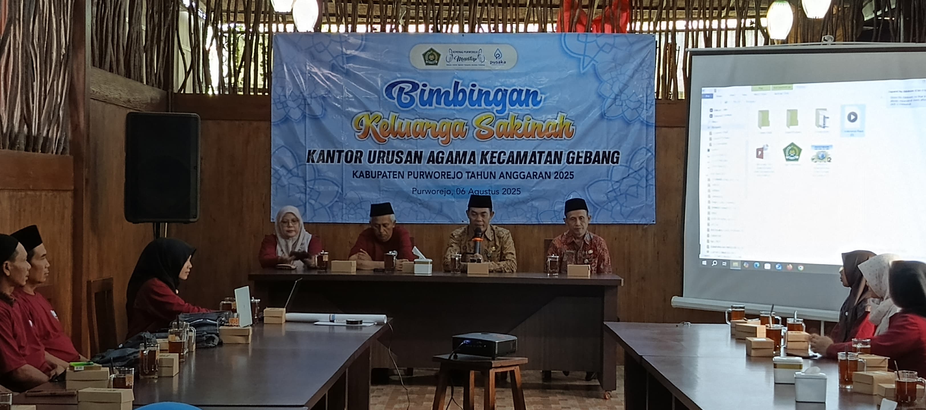 Perkuat Ketahanan Keluarga, KUA Gebang Adakan Bimbingan Keluarga Sakinah