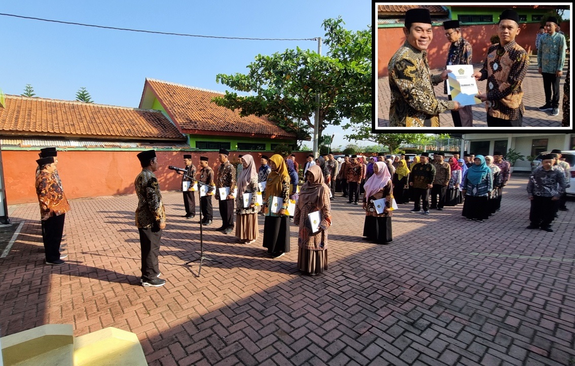 SK Perjanjian Kerja bagi PPPK Tahap I Diserahkan, Kepala Kemenag Purworejo Ingatkan Amanah dan Integritas