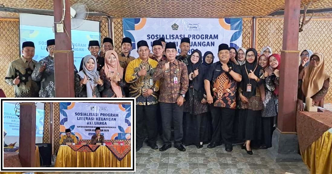 Penyuluh Agama Islam Menerima Sosialisasi Pentingnya Literasi Keuangan Keluarga