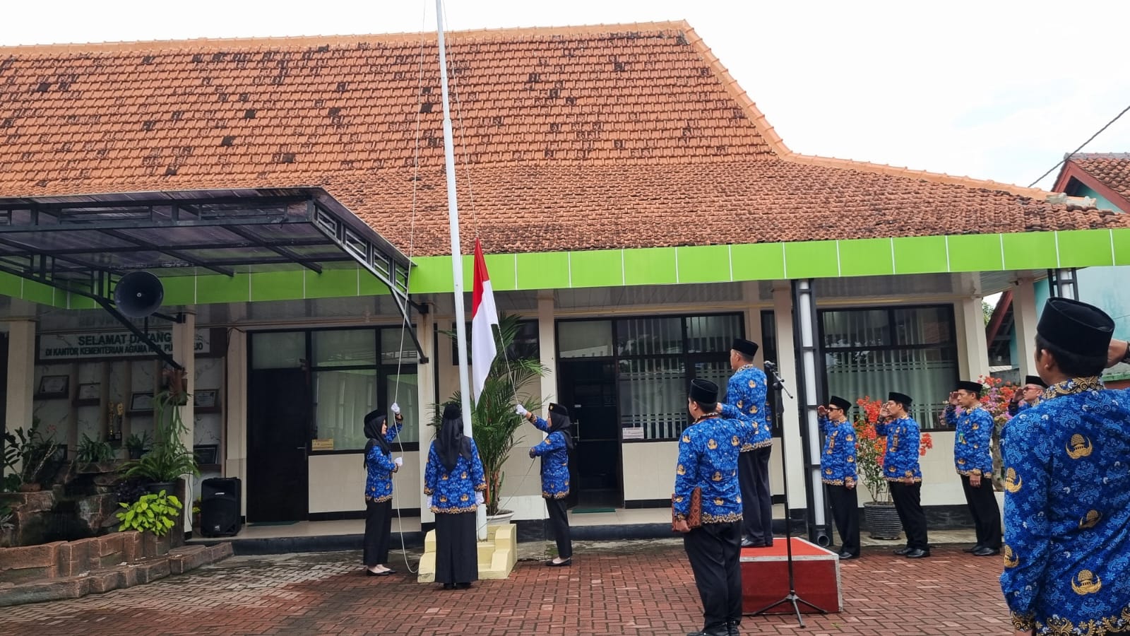 Upacara Hari Sumpah Pemuda, Kemenag Siap Jaga Api Perjuangan Bangsa