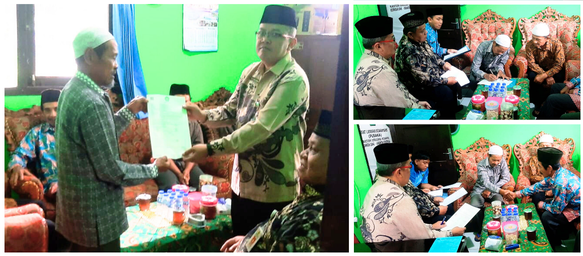 Ikrar Tanah Wakaf Musholla Al Ikhlas Tridadi