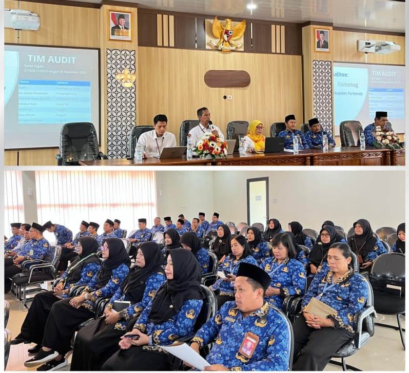 Itjen Dorong Peningkatan Kinerja Kemenag Purworejo Lebih Efisien, Efektif, dan Ekonomis