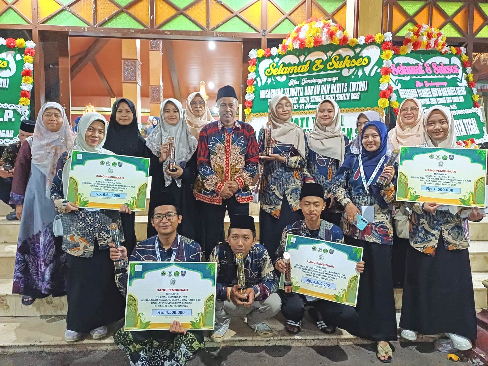 Kafilah Purworejo Sukses Raih Delapan Besar MTQH XXXI Provinsi Jawa Tengah