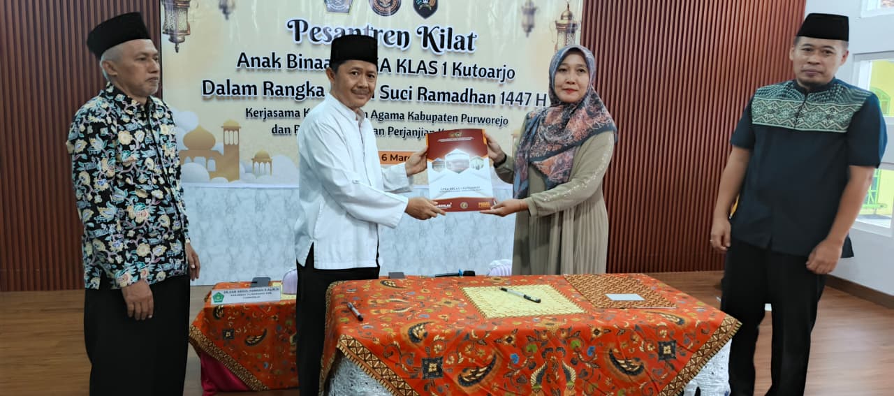IPARI Kemenag Purworejo dan LPKA Kutoarjo Gelar Pesantren Kilat Ramadhan